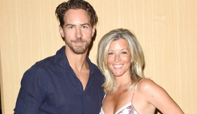 Wes Ramsey and Laura Wright at Gh Fanclub event